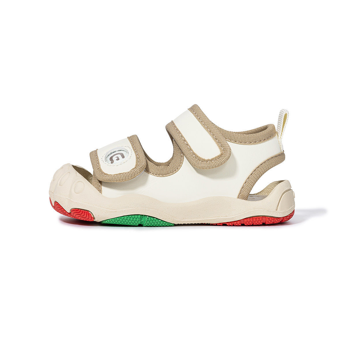 EBMINI ARCH open-toe sandals with a roomy wide toe box
