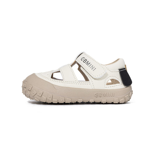 EBMINI ATHENS closed-toe sandals with a roomy wide toe box