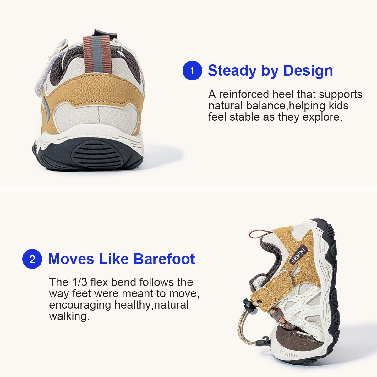 EBMINI AURA shoes with protective toe coverage