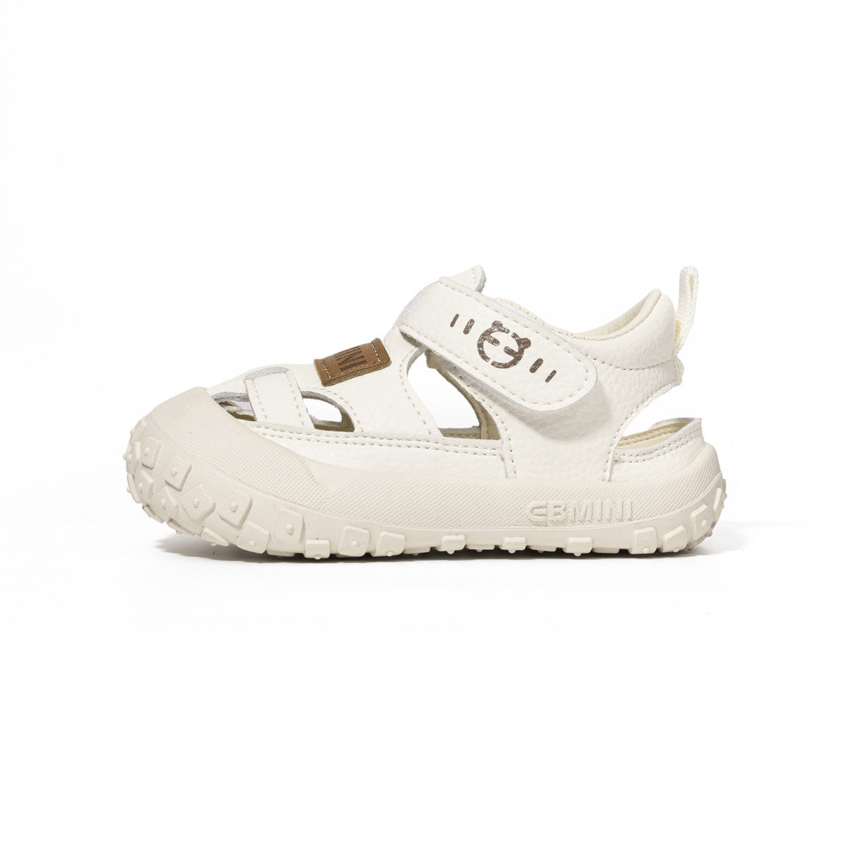 EBMINI BAMI closed-toe sandals with a roomy wide toe box