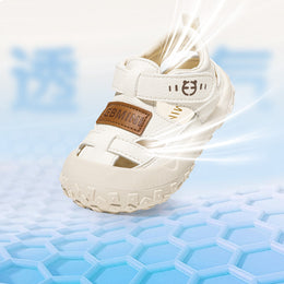 EBMINI BAMI easy-on sandals with a secure hook-and-loop strap
