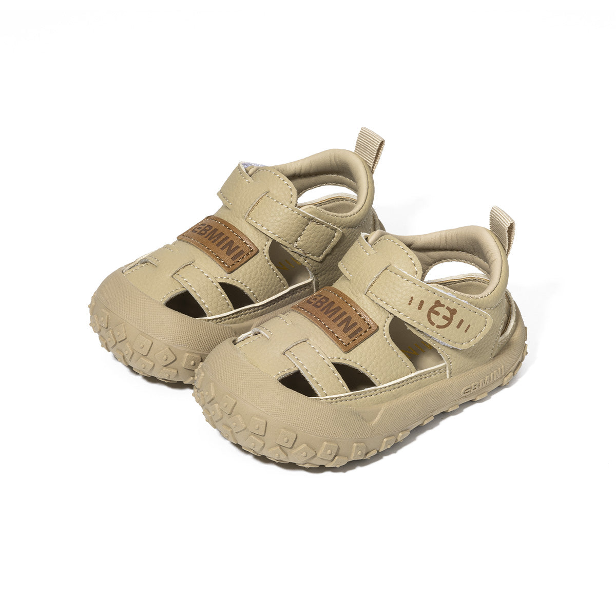 EBMINI BAMI closed-toe summer sandals for active toddlers