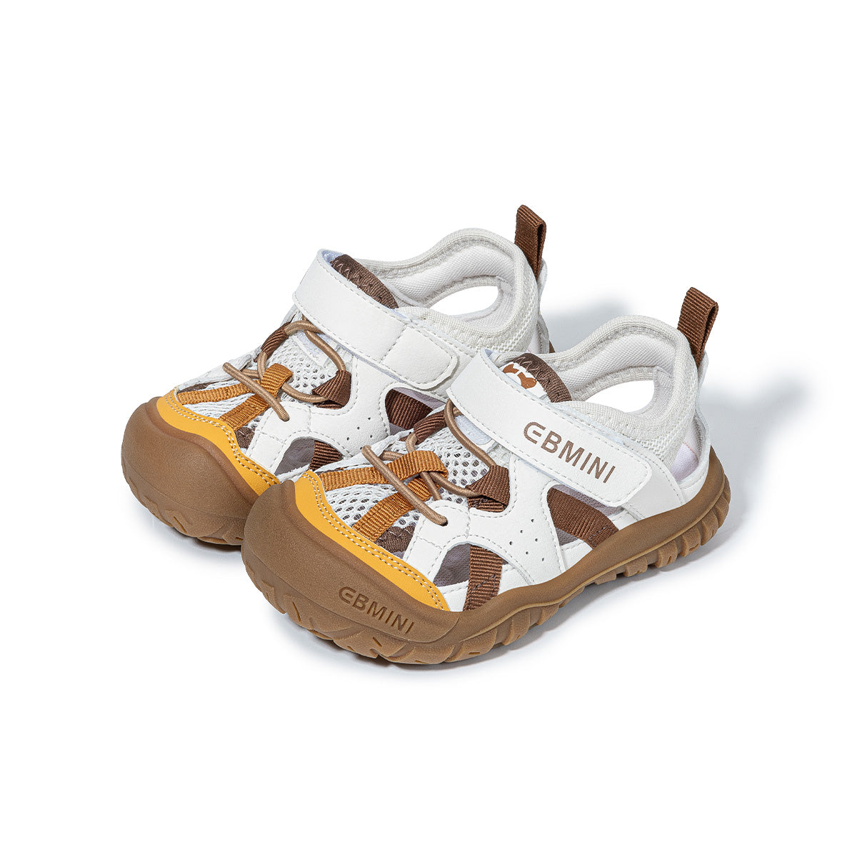 EBMINI BLAZE barefoot toddler sandals with a sporty adventure design