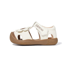 EBMINI BLOOM closed-toe sandals with a roomy wide toe box