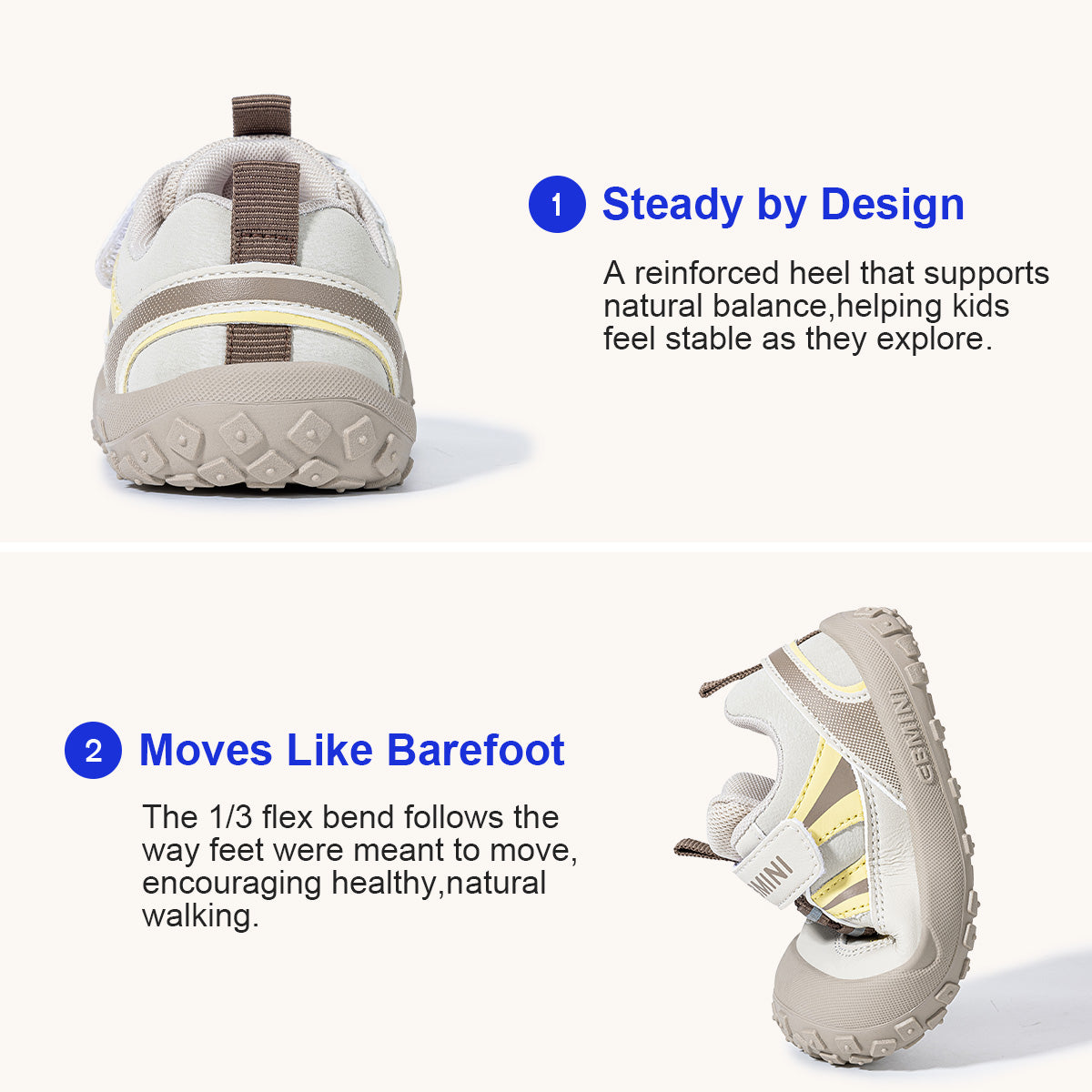 EBMINI BOLD shoes for active everyday adventures