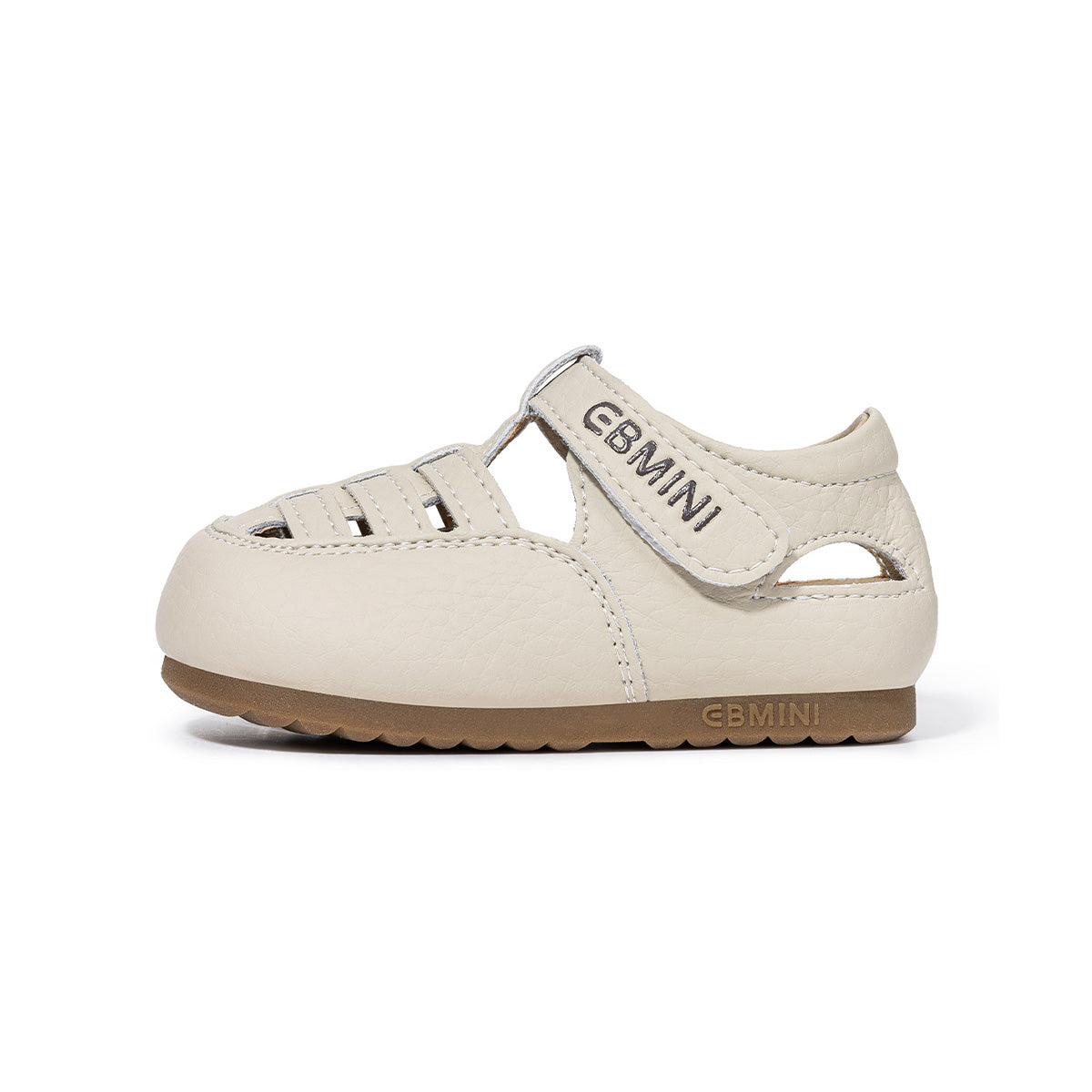 EBMINI CAPRI closed-toe sandals with a roomy wide toe box