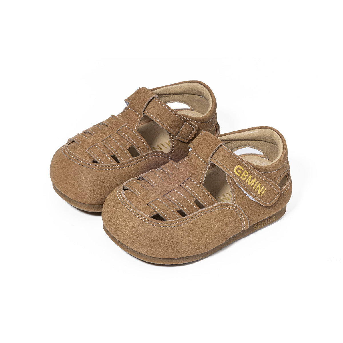 EBMINI CAPRI suede barefoot sandals for daily outdoor wear