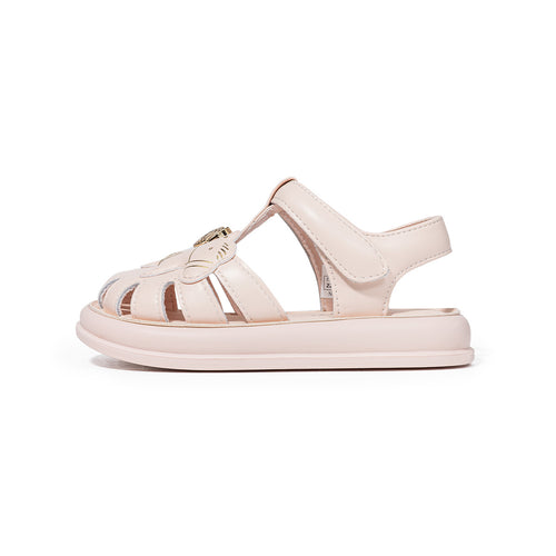 EBMINI CHARM closed-toe sandals with a roomy wide toe box