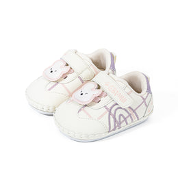 EBMINI CHECKMATE bear plaid baby crib shoes — hero product view