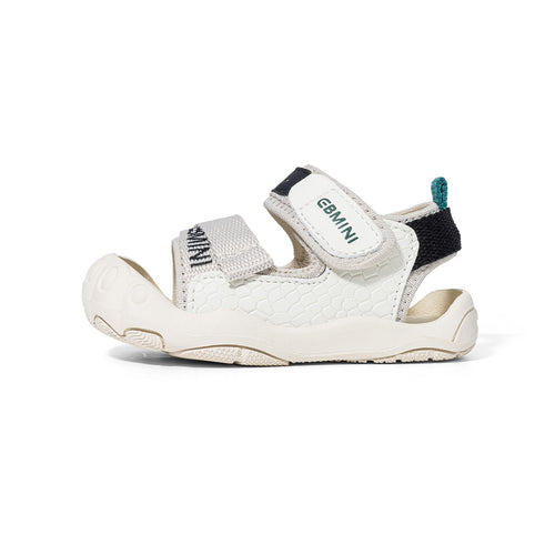 EBMINI CORD closed-toe sandals with a roomy wide toe box