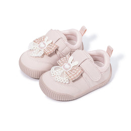 EBMINI COTTONTAIL bunny bow first walker shoes pair view