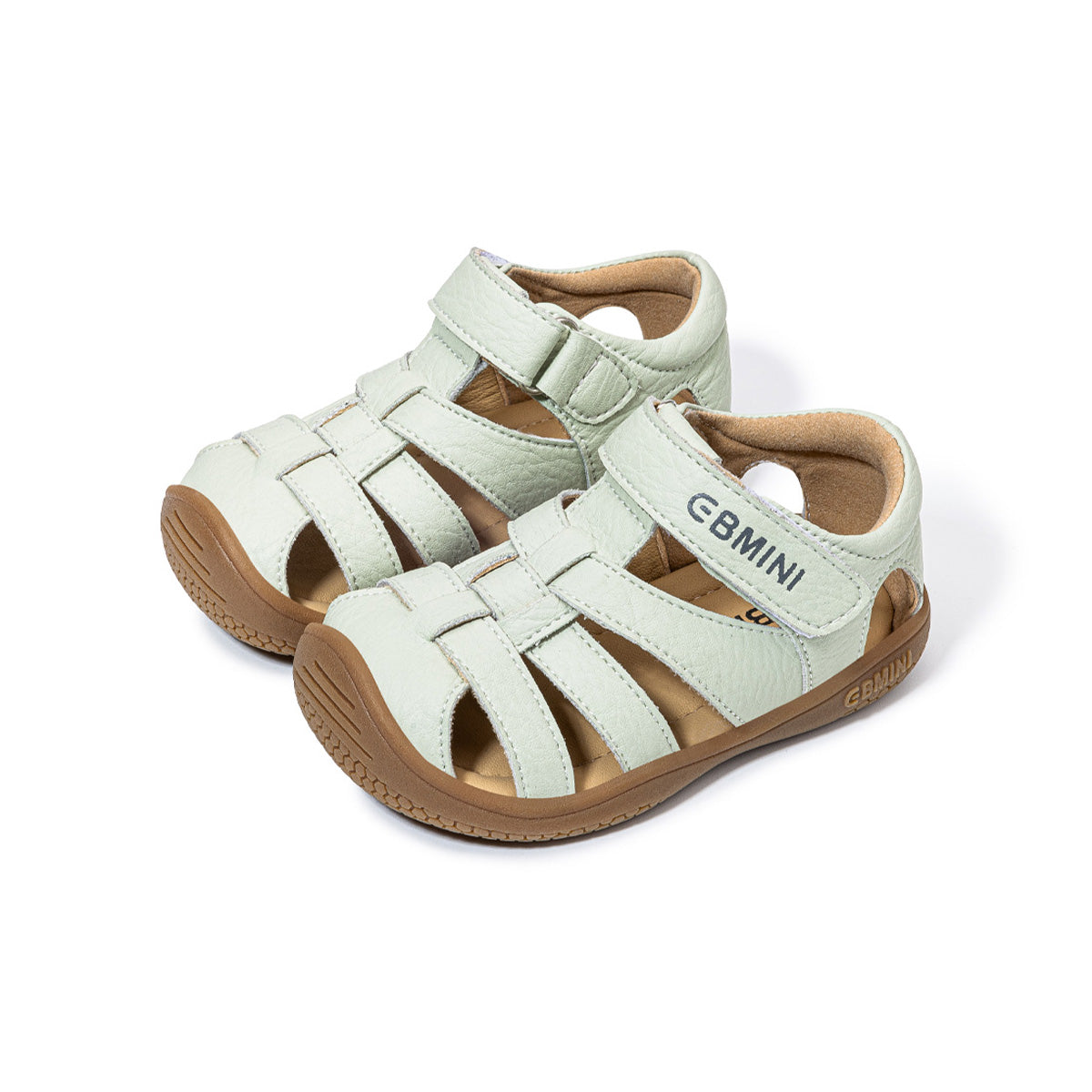 EBMINI COVE comfortable sandals with a caramel-colored sole