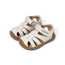 EBMINI COVE barefoot toddler sandals with a clean outdoor design