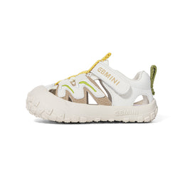 EBMINI CREST closed-toe sandals with a roomy wide toe box