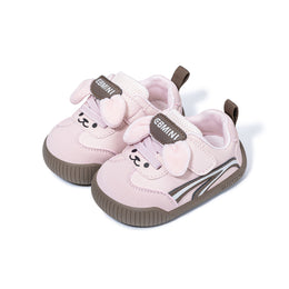 EBMINI CUBBY wide toe first walker sneakers pair view