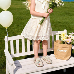 EBMINI DAISY easy-on sandals with adjustable dual straps