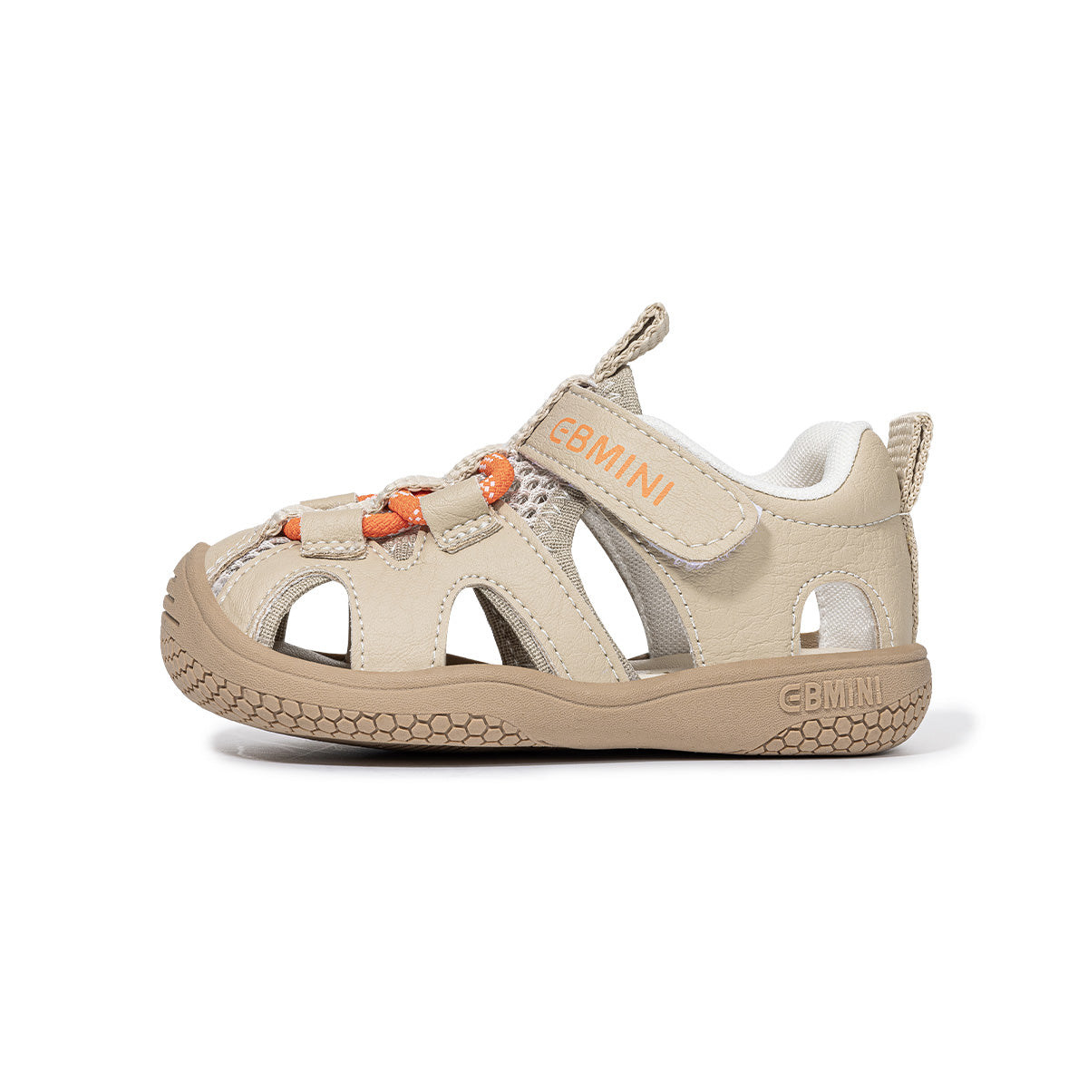 EBMINI DITSY closed-toe sandals with a roomy wide toe box