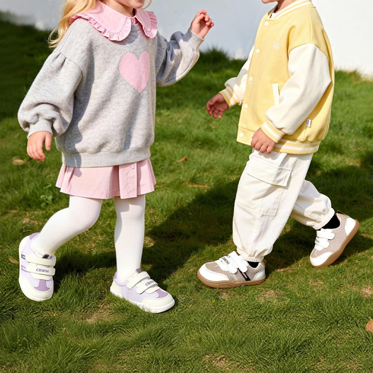 EBMINI DUEL breathable mesh sneakers for active toddlers