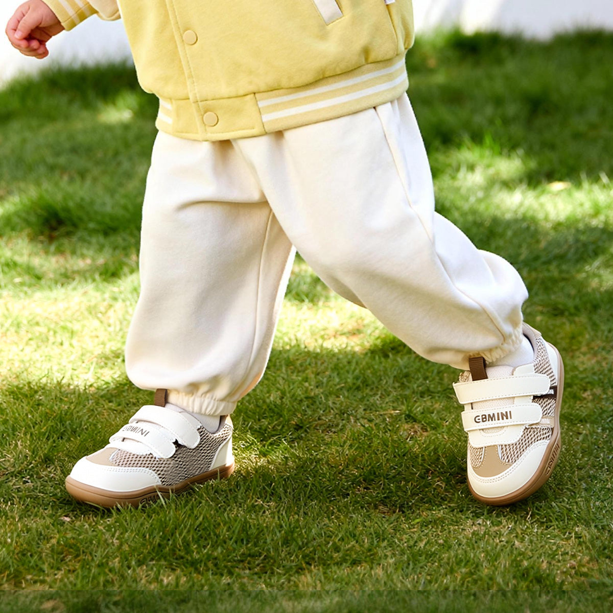 EBMINI DUEL easy-on toddler sneakers with a dual-closure system