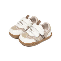 EBMINI DUEL barefoot toddler sneakers with a classic retro court design