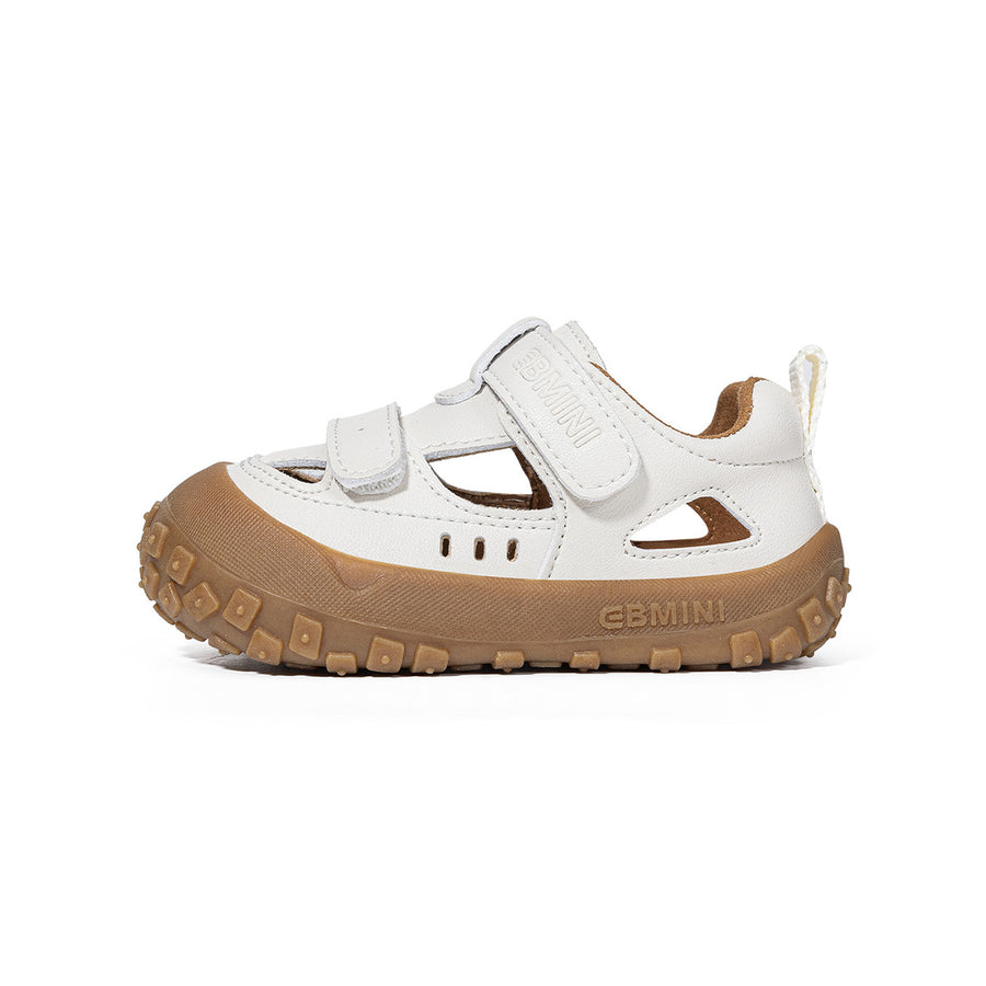 EBMINI DUNE closed-toe sandals with a roomy wide toe box