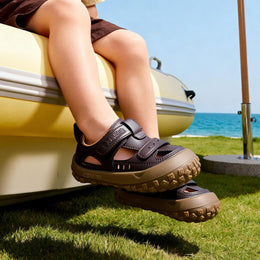 EBMINI DUNE easy-on sandals with dual hook-and-loop straps