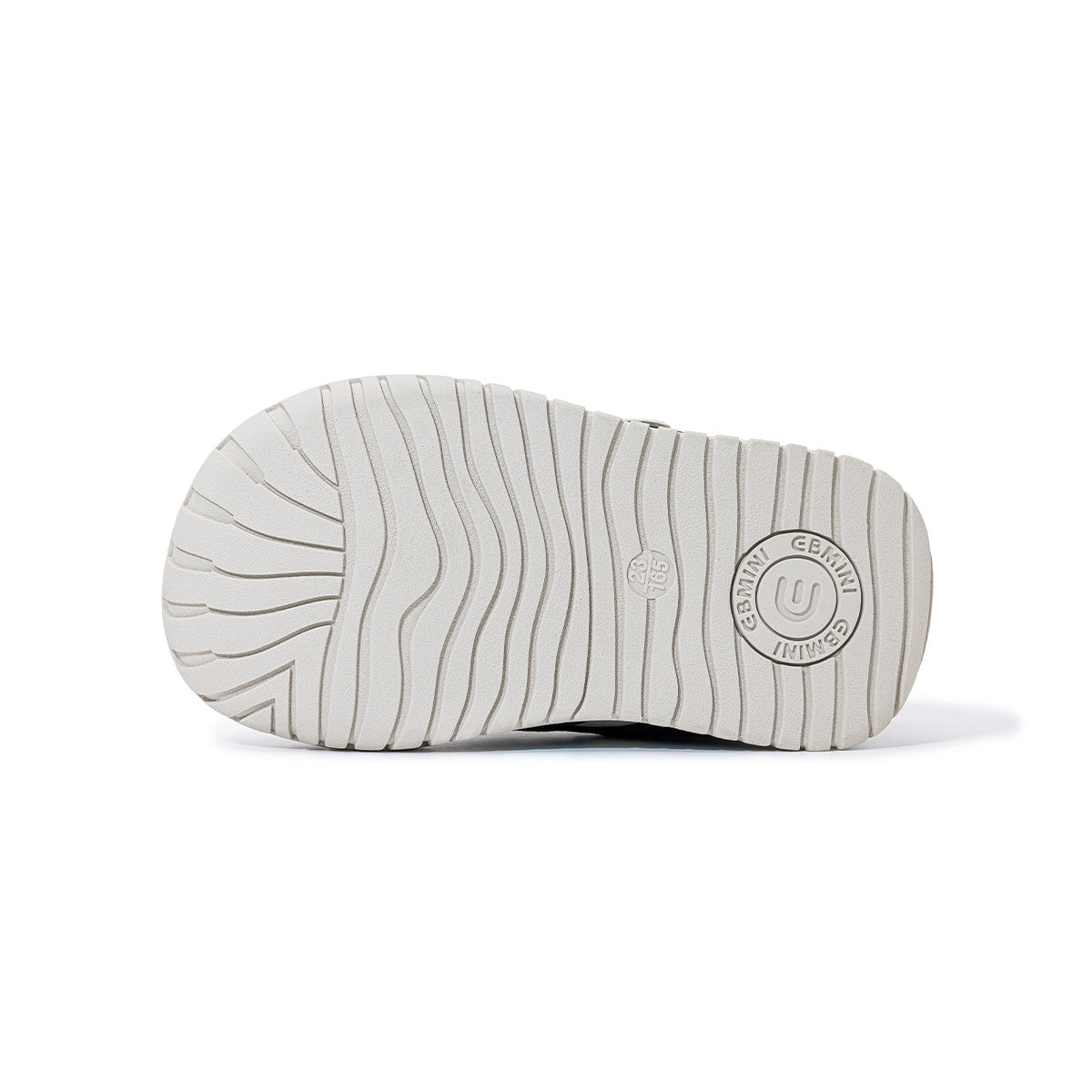 EBMINI DUO retro stripe barefoot toddler sneakers product view 10