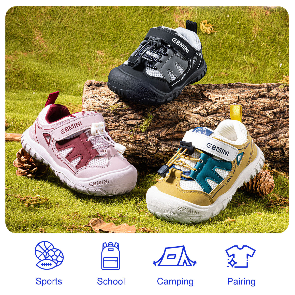 EBMINI ESCAPE available sneaker color options