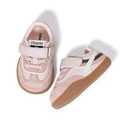 EBMINI FAWN easy-on toddler sneakers with a secure strap closure