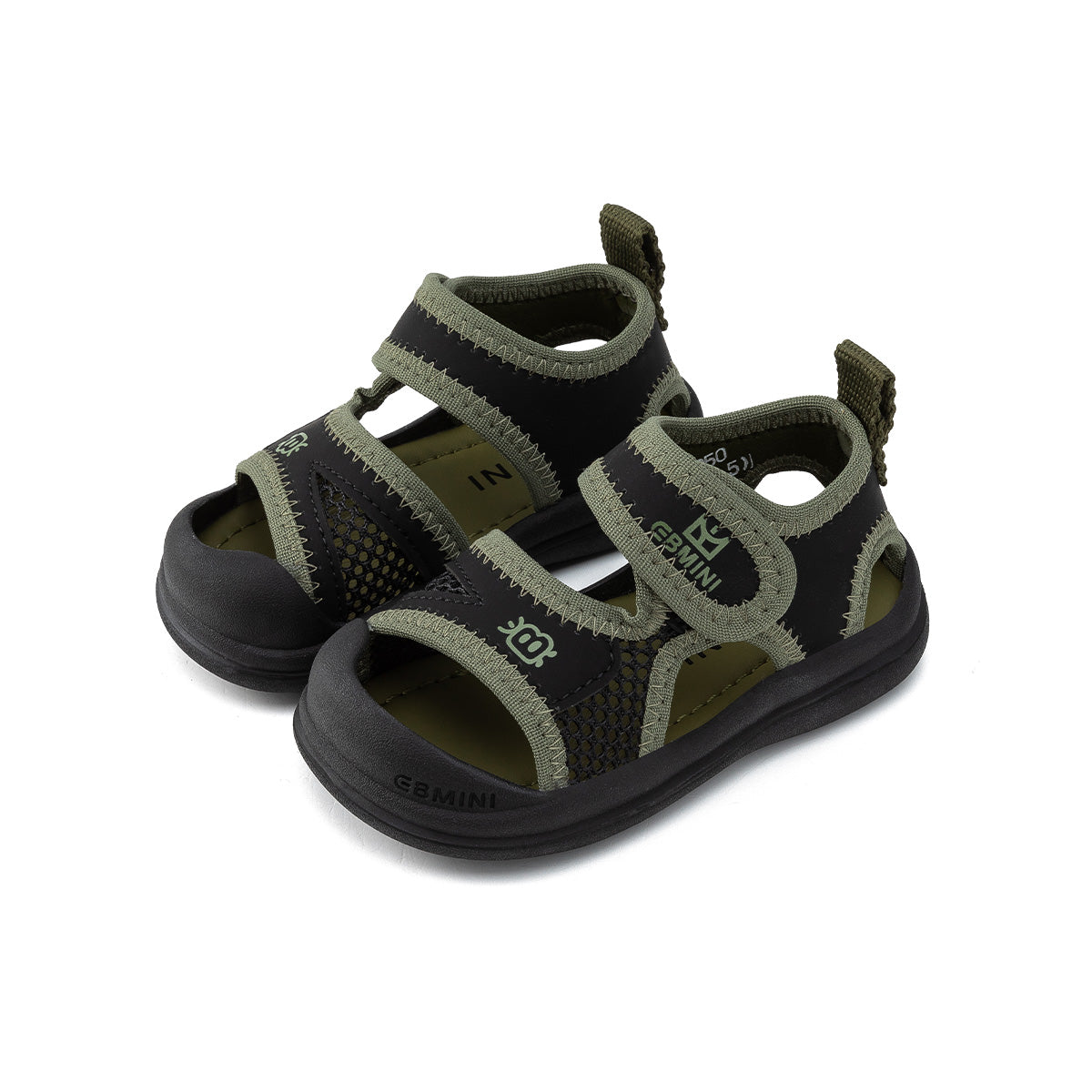 EBMINI FERN unisex closed-toe sandals for active play