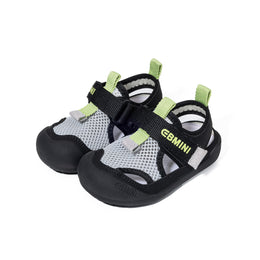 EBMINI FLARE barefoot toddler sandals with a sporty neon design