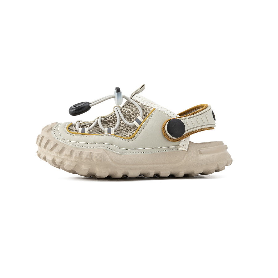 EBMINI FLEX closed-toe sandals with a roomy wide toe box