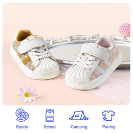 EBMINI FLORET padded heel support and flexible sole demonstration