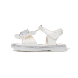 EBMINI GLAM closed-toe sandals with a roomy wide toe box