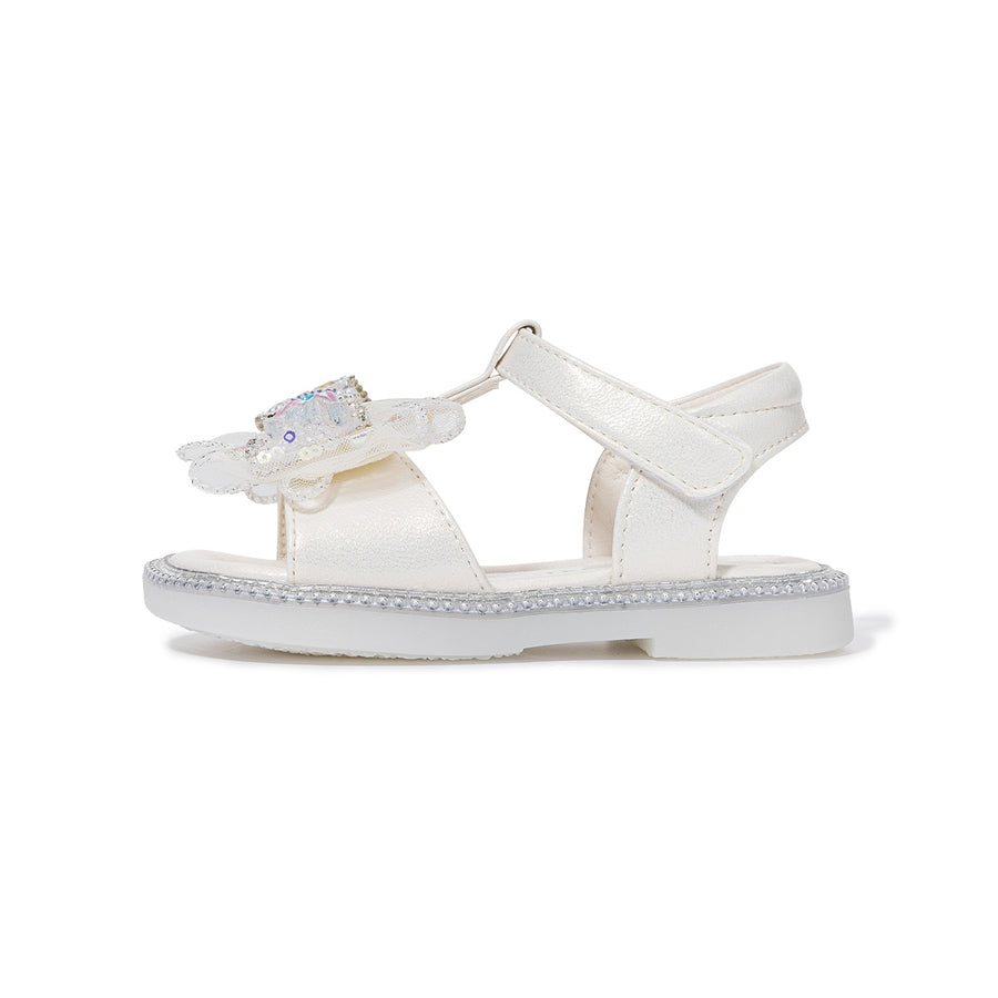 EBMINI GLAM closed-toe sandals with a roomy wide toe box
