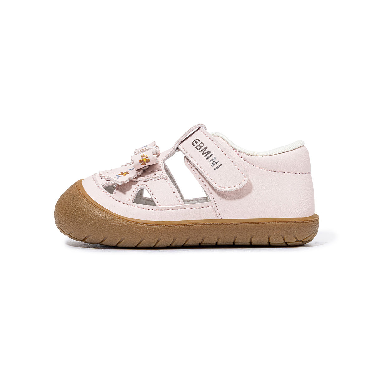 EBMINI GRACE closed-toe sandals with a roomy wide toe box