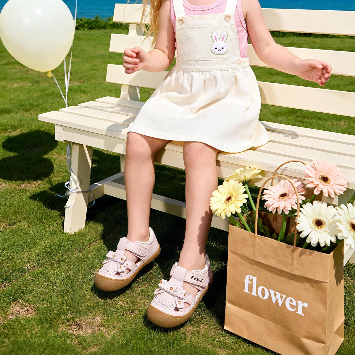 EBMINI GRACE breathable girls sandals for summer play