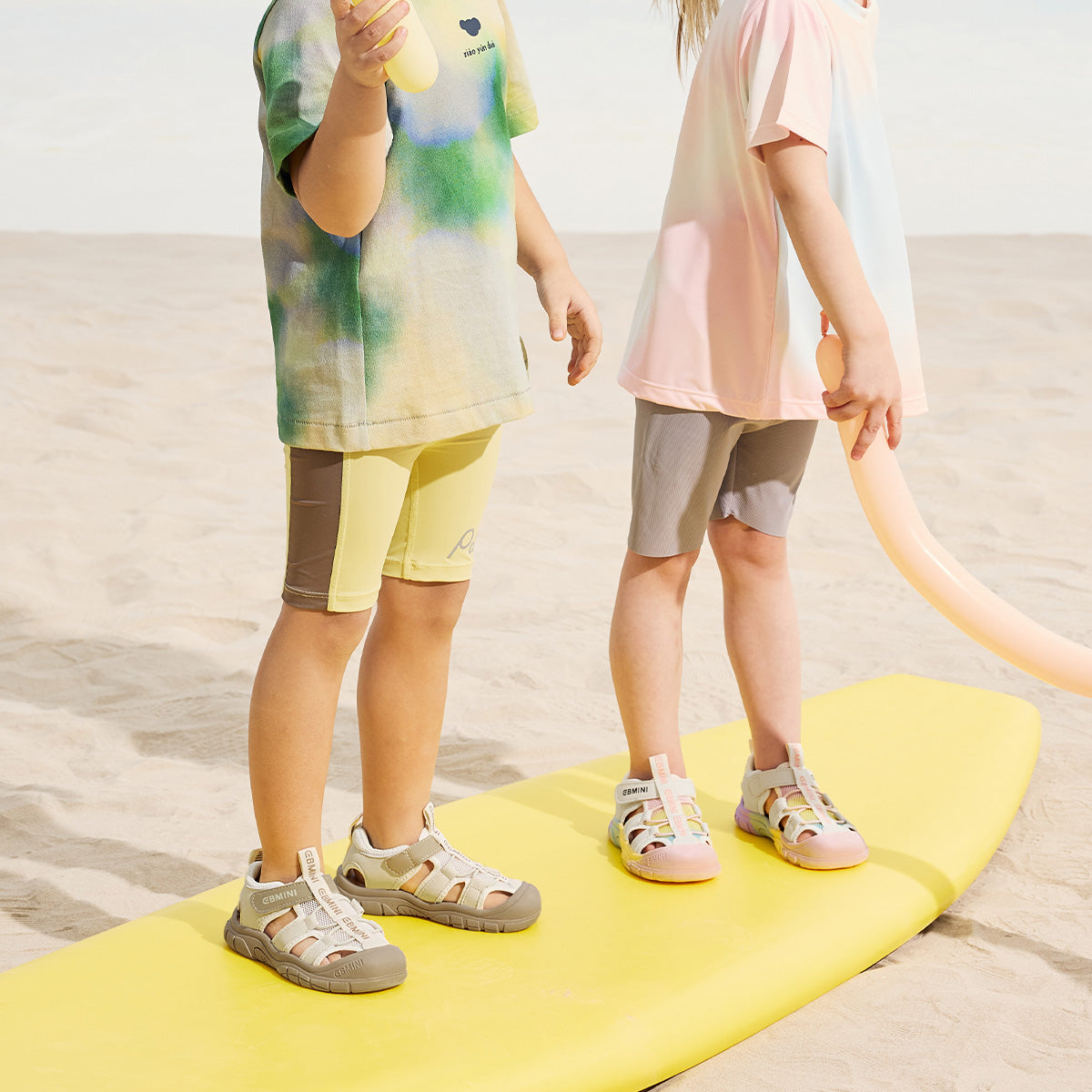 EBMINI HALO breathable mesh sandals for warm-weather play