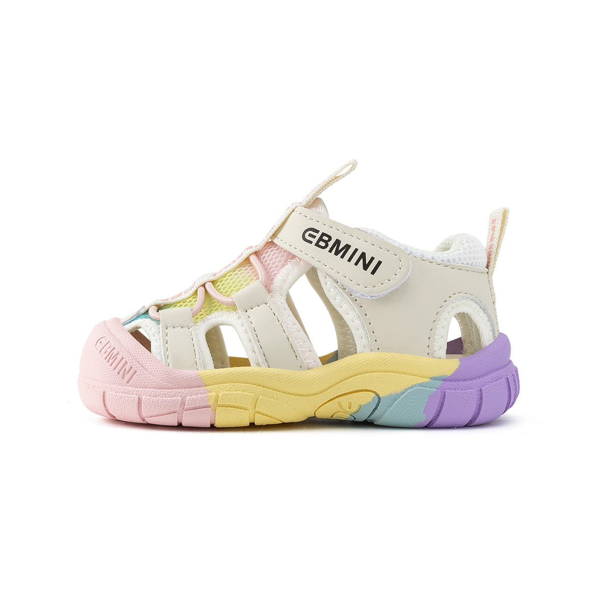 EBMINI HALO closed-toe summer sandals for outdoor play