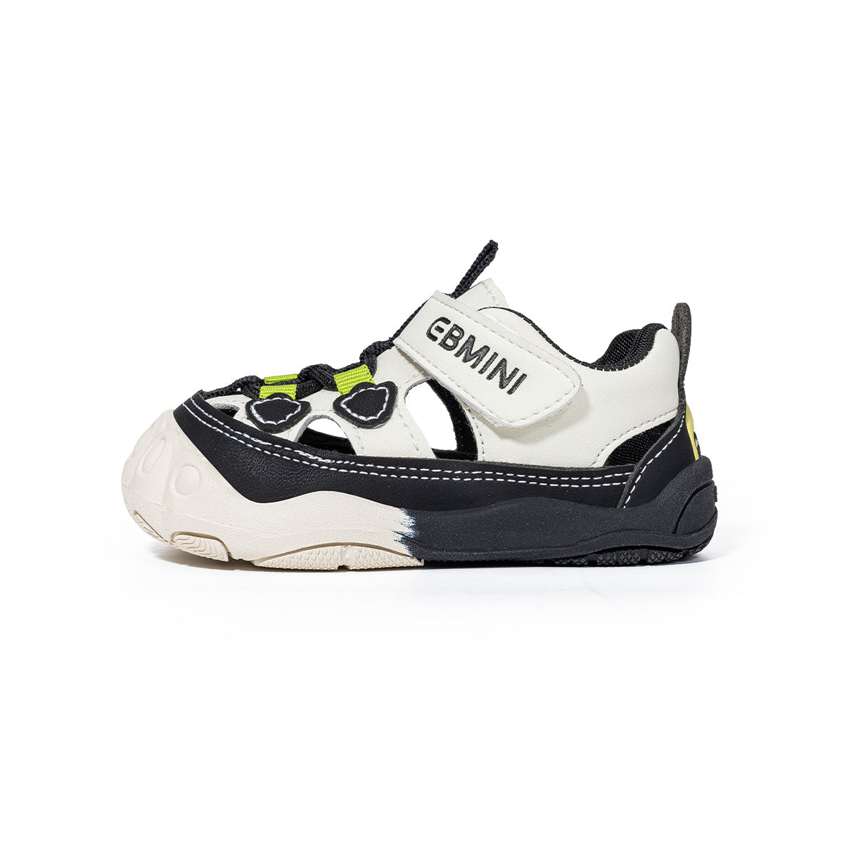 EBMINI HEART closed-toe sandals with a roomy wide toe box