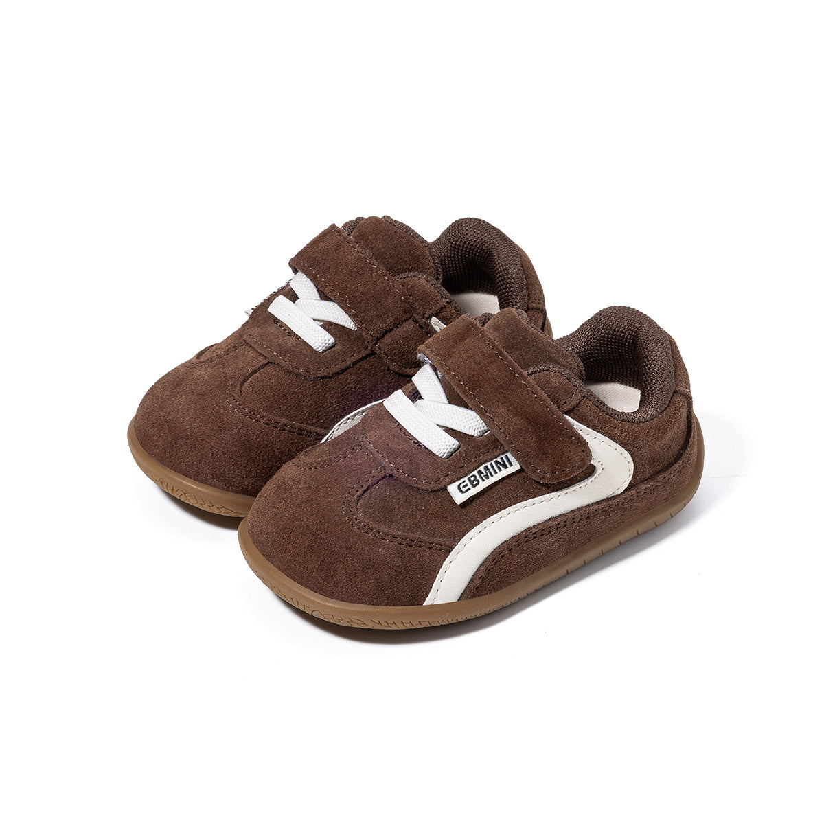 EBMINI HIDE suede toddler sneakers for daily adventures