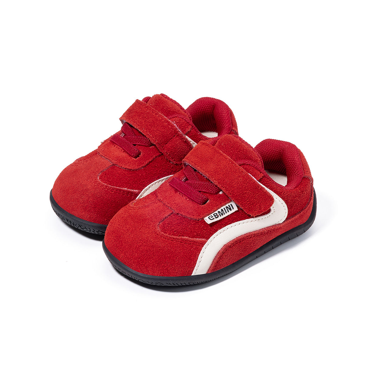 EBMINI HIDE barefoot toddler sneakers with a premium suede design