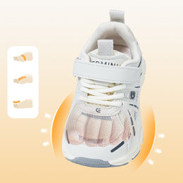 EBMINI HIGHLAND chunky mesh kids sneakers — flexibility detail