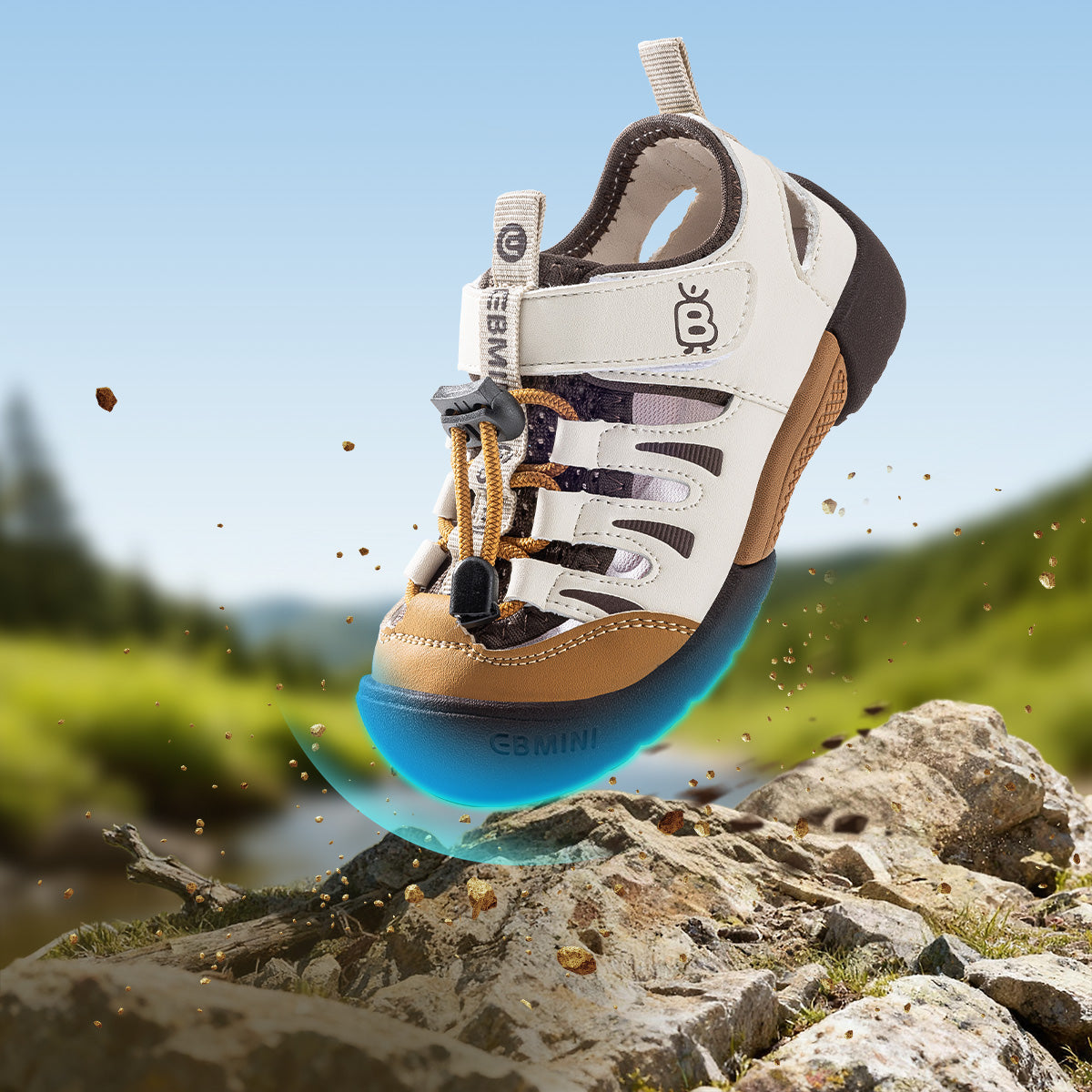 EBMINI HIKE cartoon sandals for beach and outdoor play