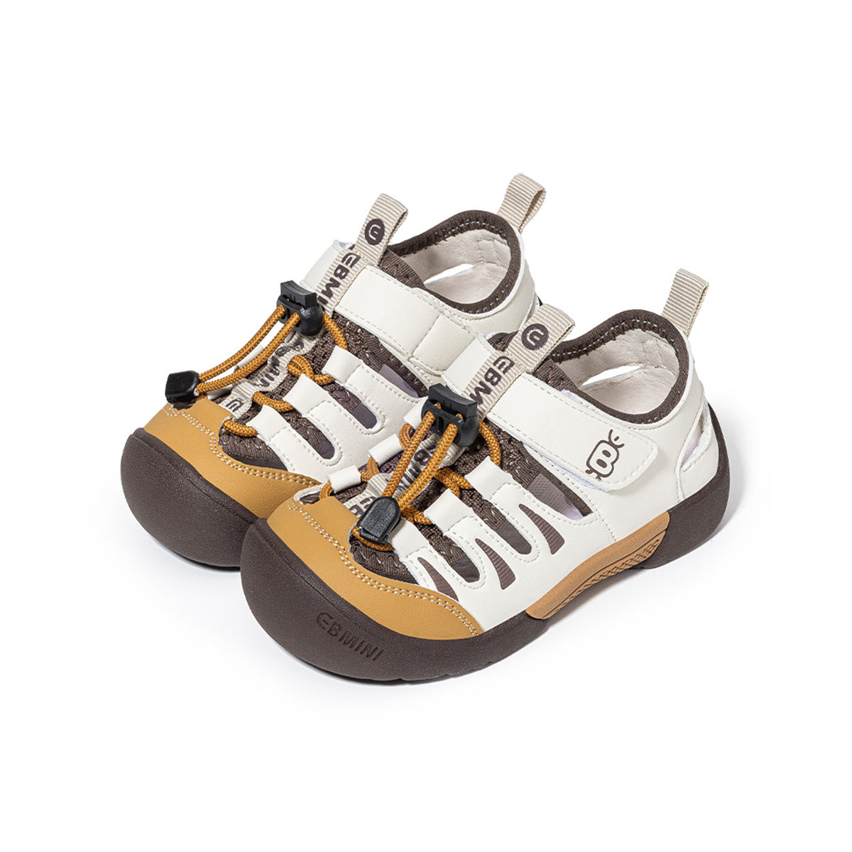 EBMINI HIKE barefoot toddler sandals with a playful outdoor design