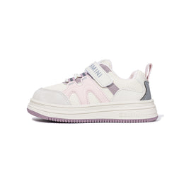 Side profile of EBMINI KICKFLIP lightweight toddler skate sneakers