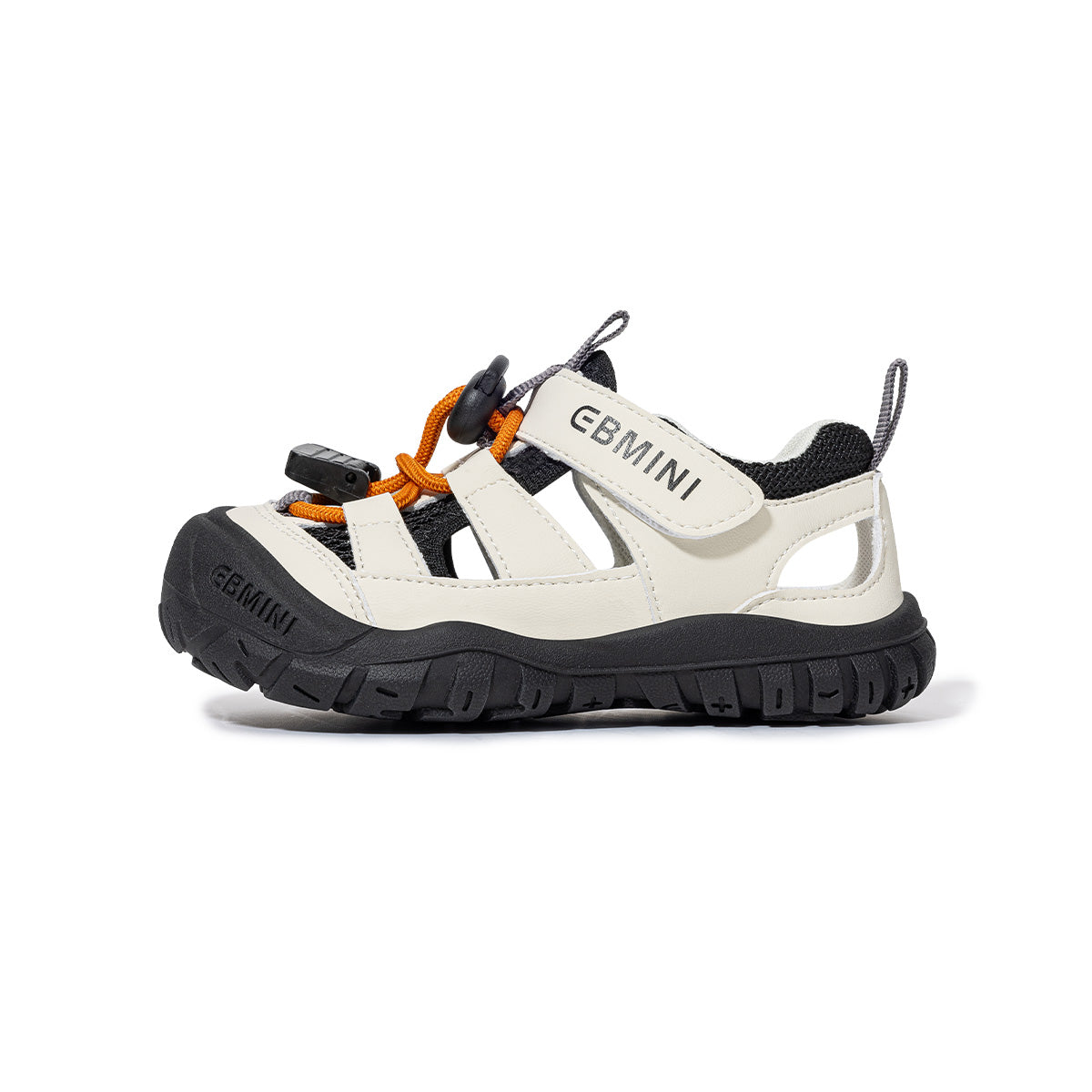 EBMINI LACE closed-toe sandals with a roomy wide toe box