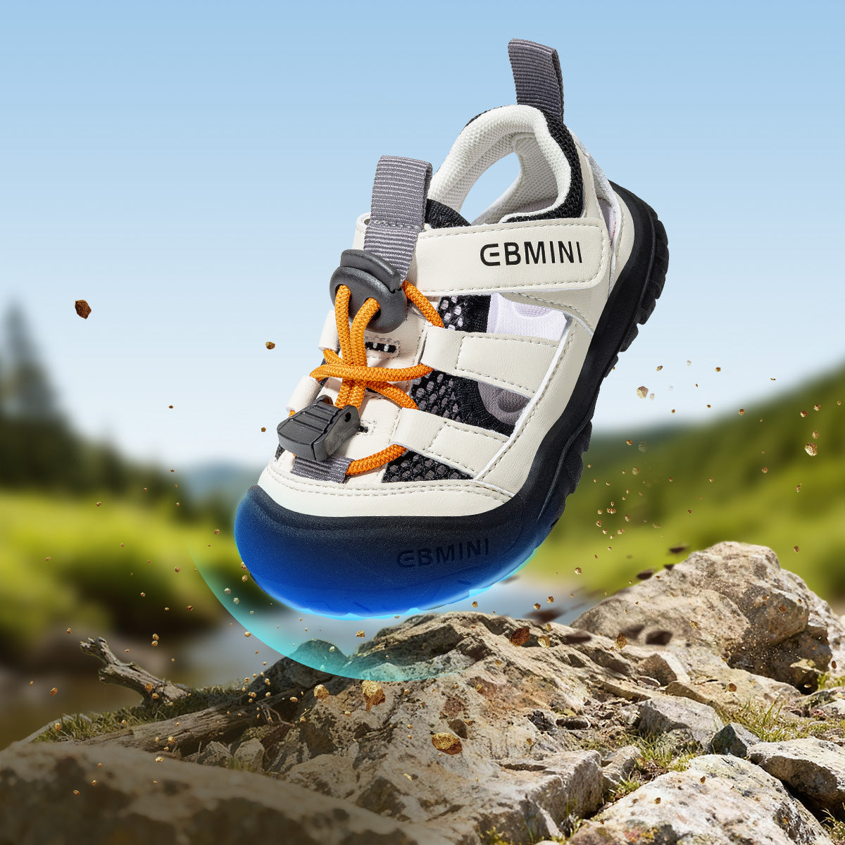 EBMINI LACE non-slip toddler sandals for playground activities