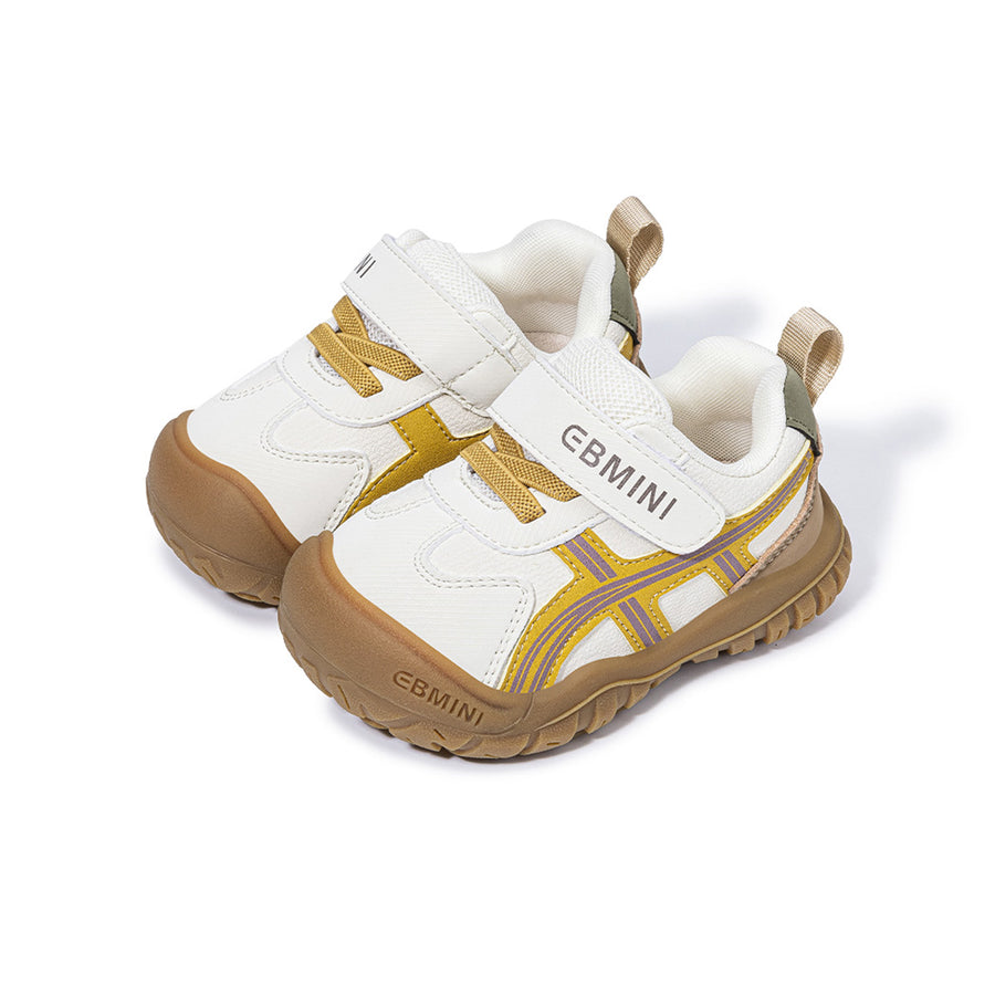 EBMINI LANE striped barefoot toddler sneakers product view 1