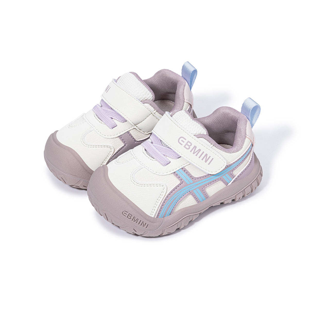 EBMINI LANE striped barefoot toddler sneakers product view 11